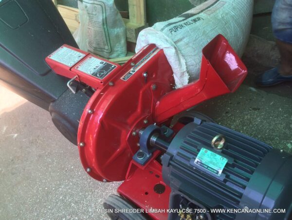 Mesin Shredder Limbah Kayu CSE 7500 (2)-001